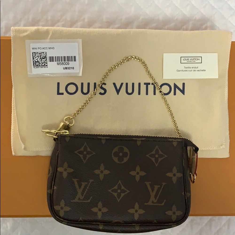 BRAND NEW LV MONOGRAM MINI POCHETTE ACCESSORIES